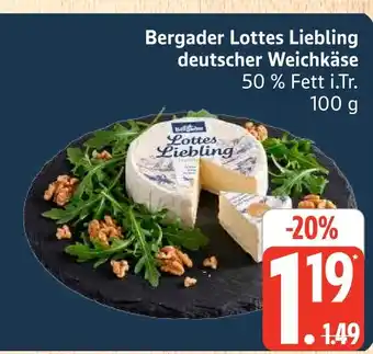 Marktkauf Bergader lottes liebling Angebot