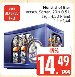 Marktkauf Mönchshof bier Angebot