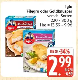Marktkauf Iglo filegro Angebot