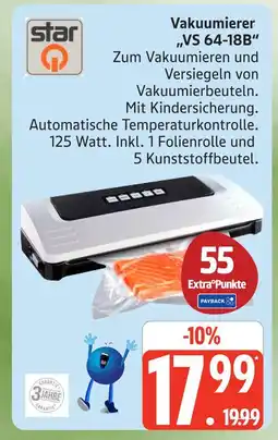 Marktkauf Star vakuumierer Angebot
