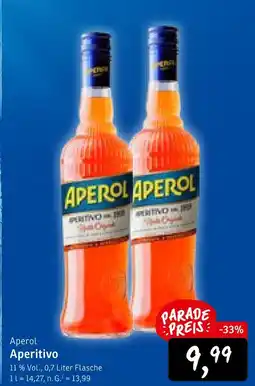 KONSUM Aperol aperitivo Angebot