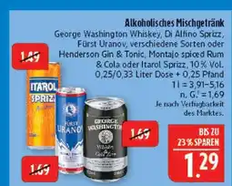 Marktkauf George washington whiskey Angebot