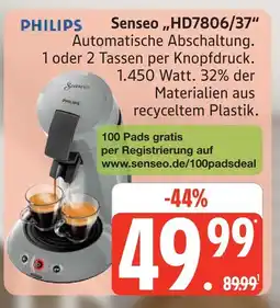 Marktkauf Philips senseo „hd7806/37“ Angebot