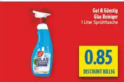 diska Gut & günstig glas reiniger Angebot