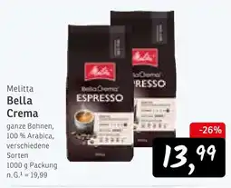 KONSUM Melitta bella crema Angebot