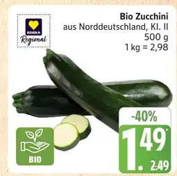 Marktkauf Edeka regional bio zucchini Angebot