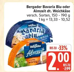 Marktkauf Bergader bavaria blu Angebot