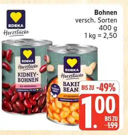 Marktkauf Edeka herzstücke bohnen Angebot