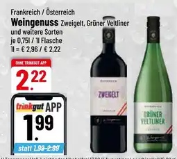 trinkgut Zweigelt Angebot