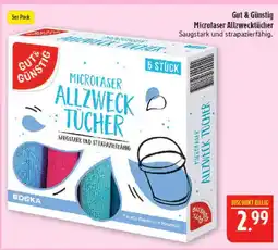 Marktkauf Gut & günstig mikrofaser allzwecktücher Angebot