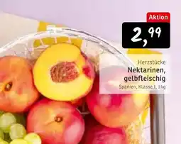 KONSUM Herzstücke nektarinen, gelbfleischig Angebot