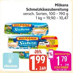 Marktkauf Milkana schmelzkäsezubereitung Angebot
