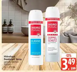 Marktkauf Hidrofugal deodorant spray Angebot