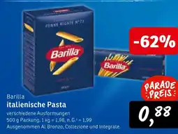 KONSUM Barilla italienische pasta Angebot