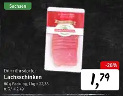 KONSUM Dürröhrsdorfer lachsschinken Angebot