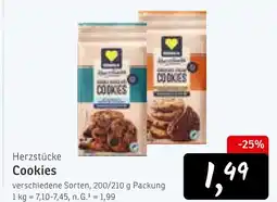 KONSUM Edeka herzstücke cookies Angebot