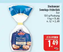 Marktkauf Stockmeyer sonntags-frühstück Angebot
