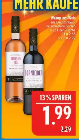Marktkauf Weingenuss wein Angebot