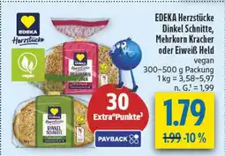 diska Edeka herzstücke dinkel schnitte Angebot