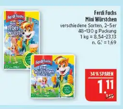 Marktkauf Ferdi fuchs mini würstchen Angebot