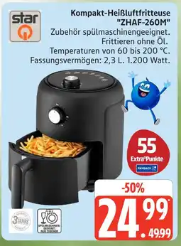 Marktkauf Star kompakt-heißluftfritteuse zhaf-260m Angebot