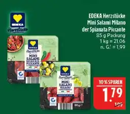 Marktkauf Edeka herzstücke mini salami milano Angebot
