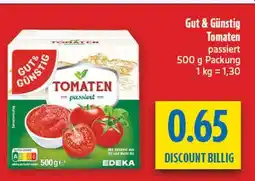 diska Gut & günstig tomaten passiert Angebot