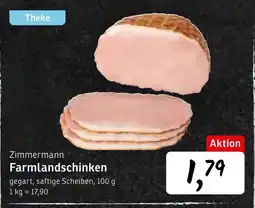 KONSUM Zimmermann farmlandschinken Angebot