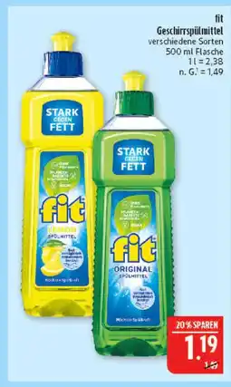 Marktkauf Fit geschirrspülmittel Angebot