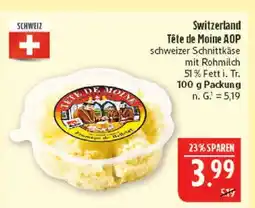 Marktkauf Tête de moine aop Angebot