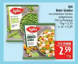 Marktkauf Iglo garten-erbsen Angebot