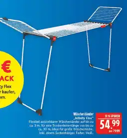 Marktkauf Wäscheständer infinity flex Angebot