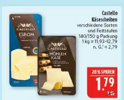 Marktkauf Castello käsescheiben Angebot