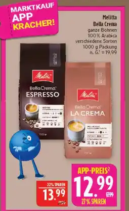 Marktkauf Melitta bella crema espresso Angebot