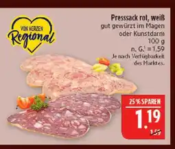 Marktkauf Von herzen regional presssack rot Angebot