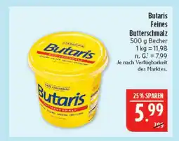 Marktkauf Butaris feines butterschmalz Angebot