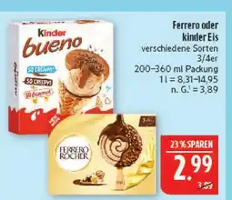 Marktkauf Kinder bueno eis Angebot