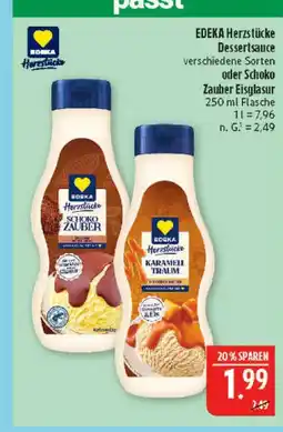 Marktkauf Edeka herzstücke schoko zauber eisglasur Angebot