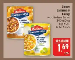 Marktkauf Sonnen bassermann linsen eintopf Angebot