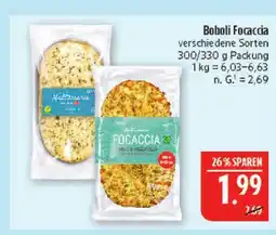 Marktkauf Bololi focaccia Angebot