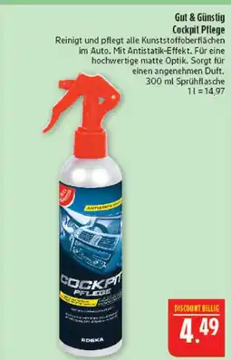 Marktkauf Gut & günstig cockpit pflege Angebot
