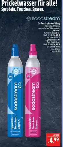 Marktkauf Sodastream co2-tauschzylinder-füllung Angebot