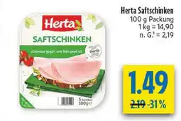 diska Herta saftschinken Angebot