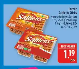 Marktkauf Lorenz saltletts sticks Angebot