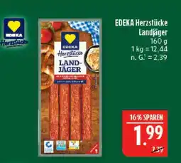 Marktkauf Edeka herzstücke landjäger Angebot