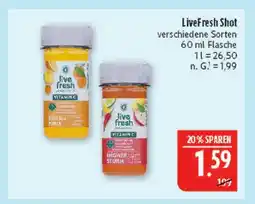 Marktkauf Livefresh shot Angebot