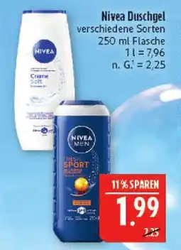 Marktkauf Nivea duschgel Angebot