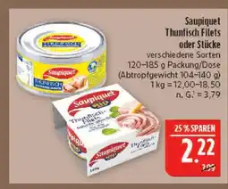 Marktkauf Saupiquet thunfisch filets Angebot