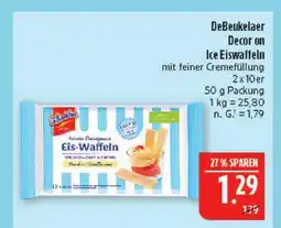 Marktkauf Debeukelaer decor on ice eiswaffeln Angebot