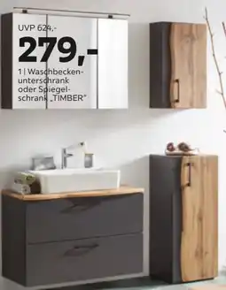 Mömax Waschbeckenunterschrank oder Spiegelschrank TIMBER Angebot